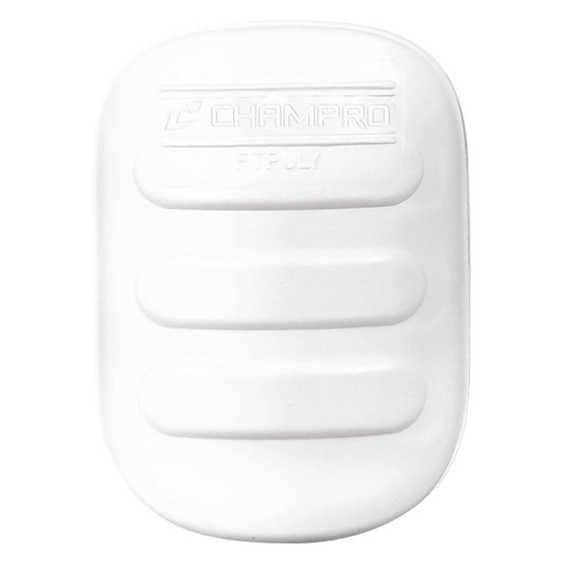 CHAMPRO Ultra Light 7 Piece Pad Set with Slots for Youth Football Pants, WHITE - Image 3